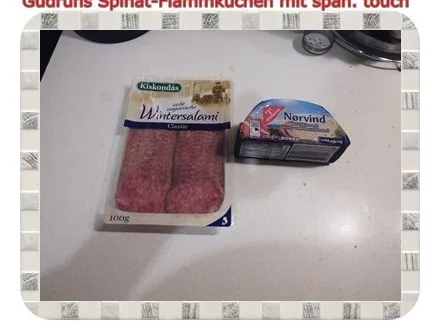Rezept: Flammkuchen: Spinatflammkuchen mit spanischen Touch Bild Nr. 8 Flammkuchen: Spinatflammkuchen mit spanischen Touch - Rezept - Bild Nr. 8