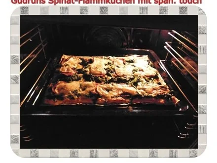 Rezept: Flammkuchen: Spinatflammkuchen mit spanischen Touch Bild Nr. 10 Flammkuchen: Spinatflammkuchen mit spanischen Touch - Rezept - Bild Nr. 10