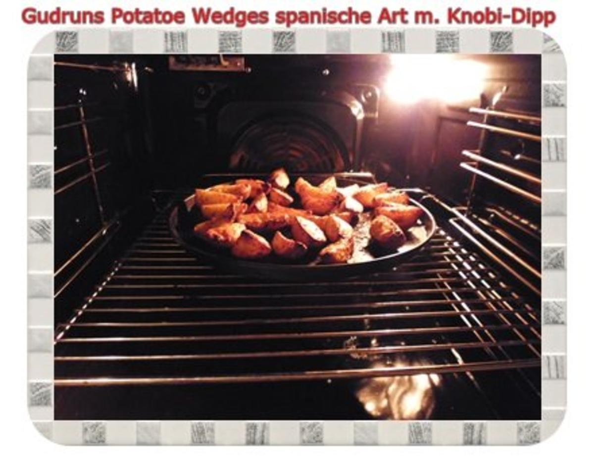 Kartoffeln: Potatoe Wedges spanische Art mit Knobi-Dipp - Rezept - Bild Nr. 10