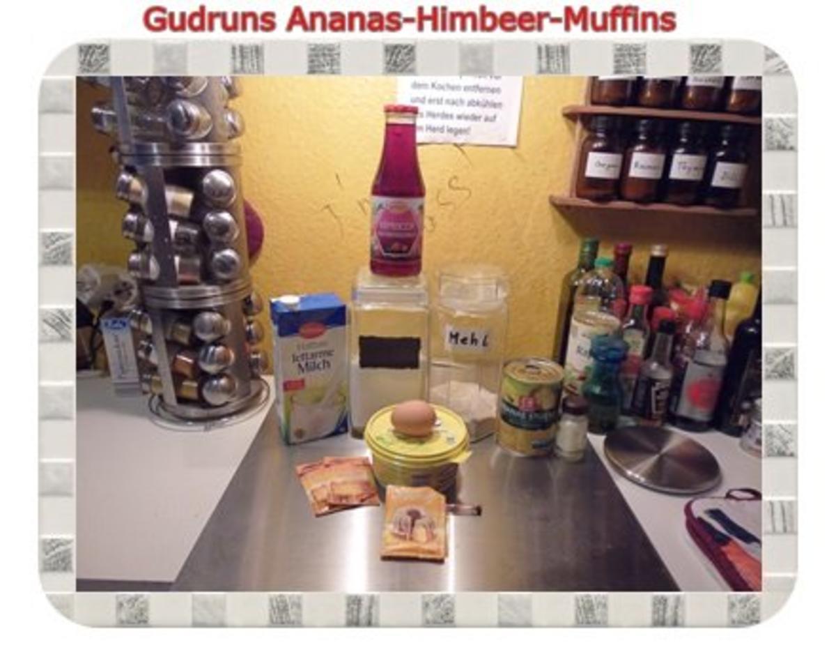 Muffins: Himbeer-Ananas-Muffins - Rezept - Bild Nr. 2