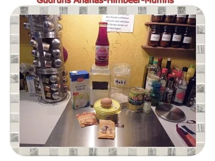 Muffins: Himbeer-Ananas-Muffins - Rezept - Bild Nr. 2