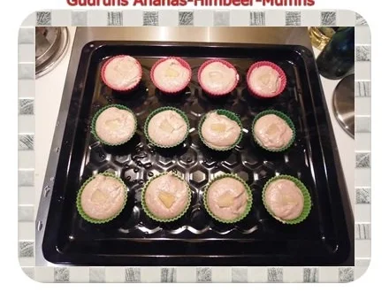 Muffins: Himbeer-Ananas-Muffins - Rezept - Bild Nr. 11