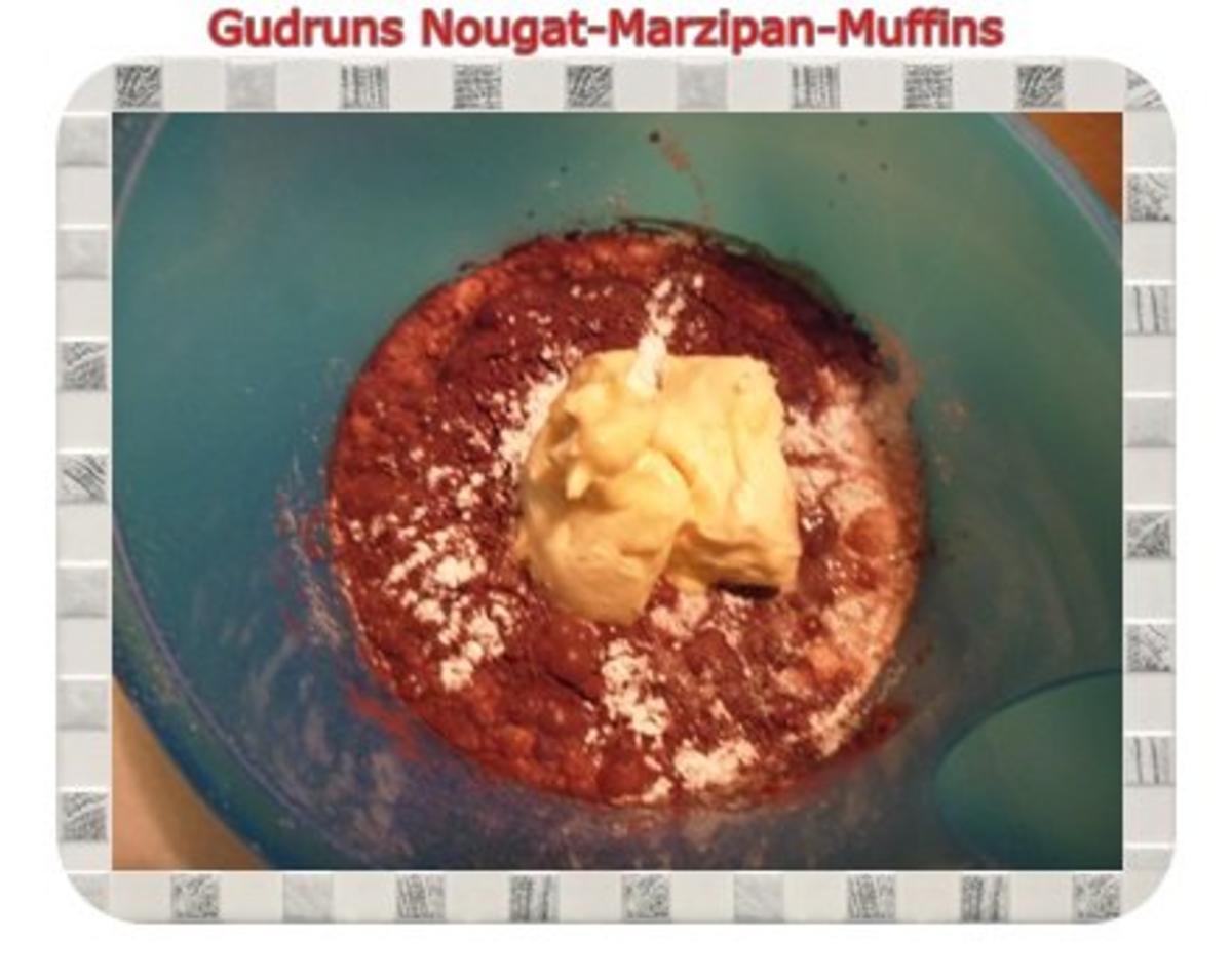 Muffins: Nougat-Marzipan-Muffins - Rezept - Bild Nr. 7