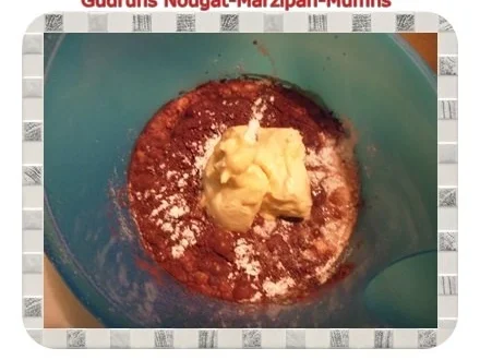 Muffins: Nougat-Marzipan-Muffins - Rezept - Bild Nr. 7