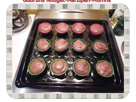 Muffins: Nougat-Marzipan-Muffins - Rezept - Bild Nr. 10