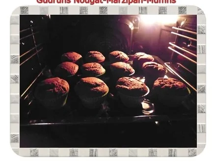 Muffins: Nougat-Marzipan-Muffins - Rezept - Bild Nr. 12