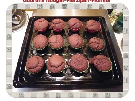 Muffins: Nougat-Marzipan-Muffins - Rezept - Bild Nr. 13