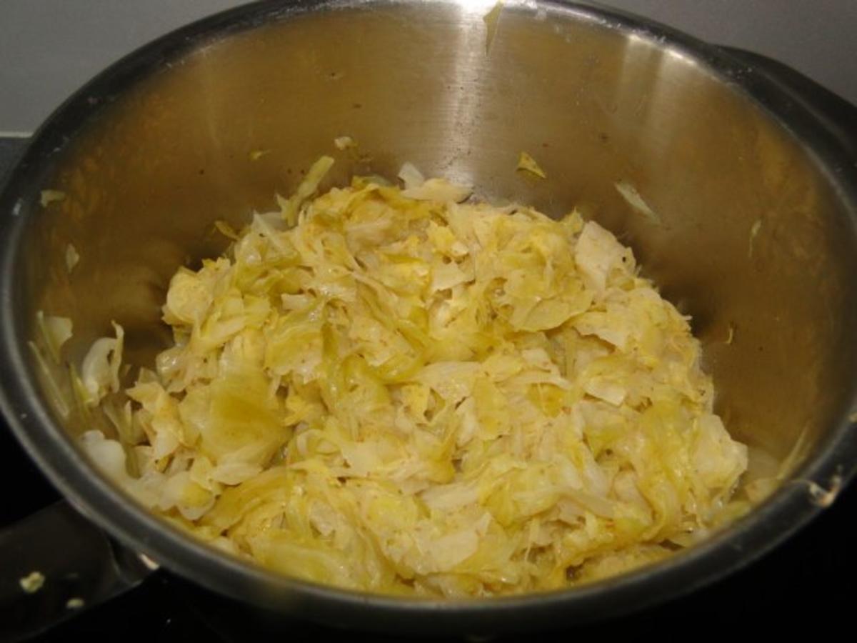 Butterspitzkohl mit Ministeaks vom Hähnchenbrustfilets - Rezept - Bild Nr. 4