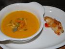 Pikante Kürbis-Kokos-Suppe - Rezept