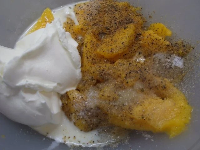 Pikantes Backen: Blätterteig mit Schalotten-Mango-Belag - Rezept - Bild Nr. 4