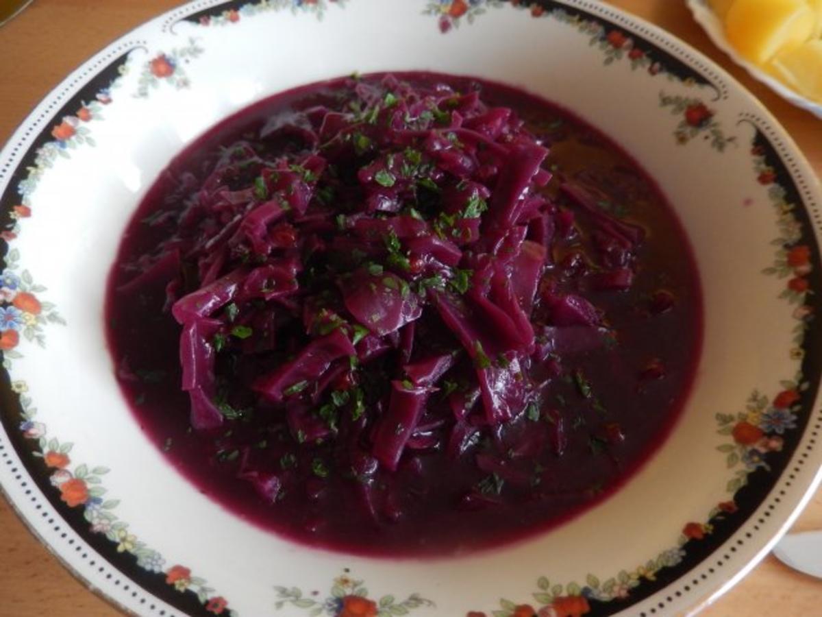 Bilder für Beilage: Rotkohl mit Johannisbeergelee selbstgemacht - Rezept