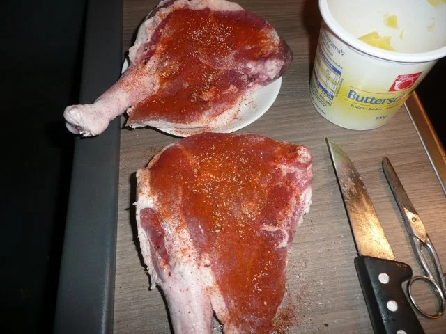 Rezept: Hafermast - Gänsekeule mit Bild Nr. 4 Hafermast - Gänsekeule mit - Rezept - Bild Nr. 4