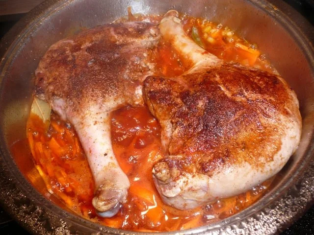 Rezept: Hafermast - Gänsekeule mit Bild Nr. 7 Hafermast - Gänsekeule mit - Rezept - Bild Nr. 7