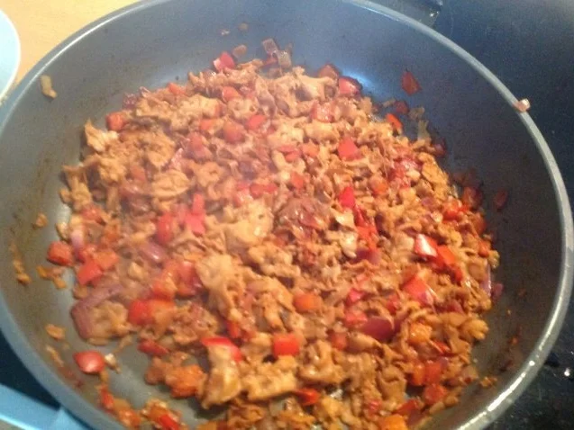 Paprika gefüllt mit Krause Glucke - Rezept - Bild Nr. 2