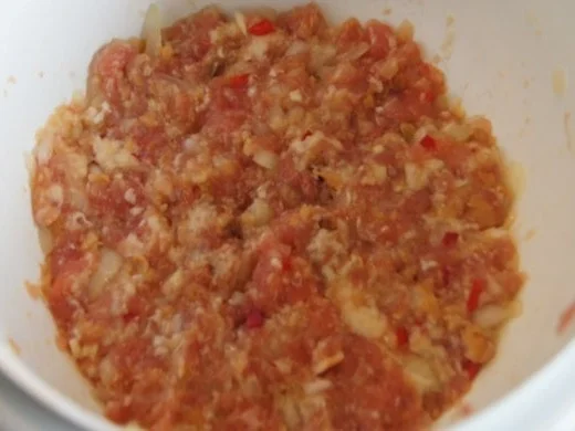 Rezept: Buletten mit Rahmchampignons und Kürbis-Kartoffelstampf Bild Nr. 4 Buletten mit Rahmchampignons und Kürbis-Kartoffelstampf - Rezept - Bild Nr. 4