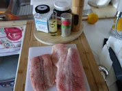 Afrikanischer Wels in steirischer Pfanne - Rezept