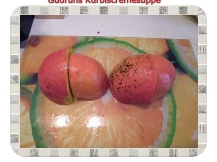 Suppe: Kürbiscremesuppe mit Spitzkohl - Rezept - Bild Nr. 2