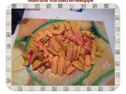 Suppe: Kürbiscremesuppe mit Spitzkohl - Rezept - Bild Nr. 4