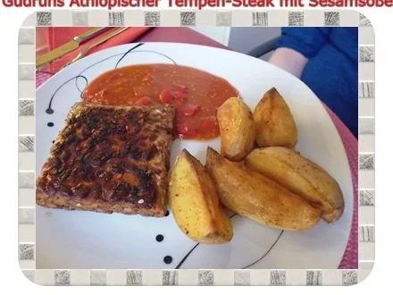 Vegetarisch: Äthiopisches Tempeh-Steak - Rezept