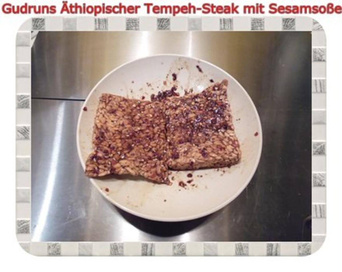 Vegetarisch: Äthiopisches Tempeh-Steak - Rezept - Bild Nr. 7