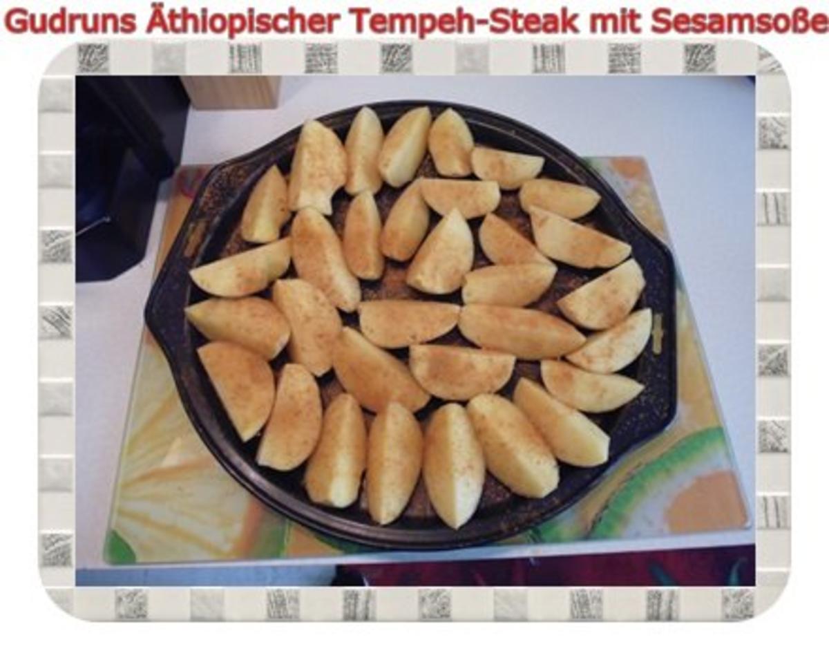 Vegetarisch: Äthiopisches Tempeh-Steak - Rezept - Bild Nr. 11