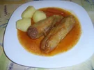 Gelbe Spitzpaprika mit Kräuterhack an Salzkartoffeln - Rezept