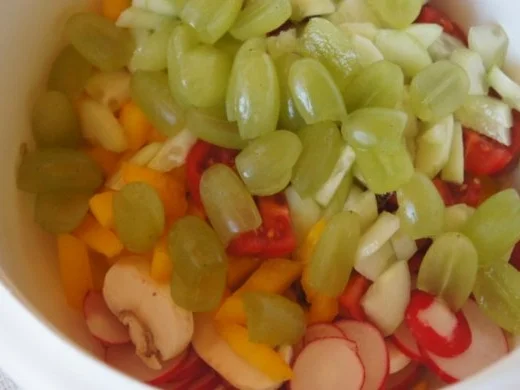 Gemischter Salat mit Wachteleiern - Rezept - Bild Nr. 3