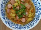 Kartoffel- Karotten Eintopf mit Frankfurter - Rezept