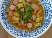 Kartoffel- Karotten Eintopf mit Frankfurter - Rezept