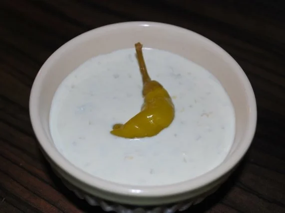 Rezept: Schafskäsecreme mit Peperoni Schafskäsecreme mit Peperoni - Rezept