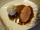 Rinderfilet mit Schoko-Chili-Sauce - Rezept