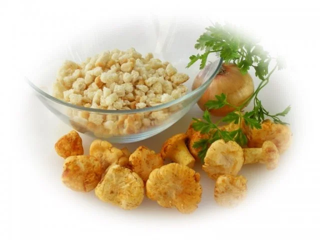 Kürbissuppe mit Pilz-Bällchen - Rezept - Bild Nr. 3