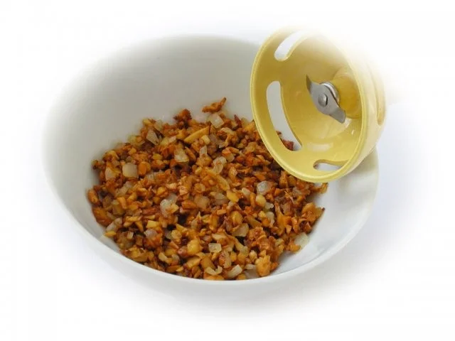 Kürbissuppe mit Pilz-Bällchen - Rezept - Bild Nr. 6