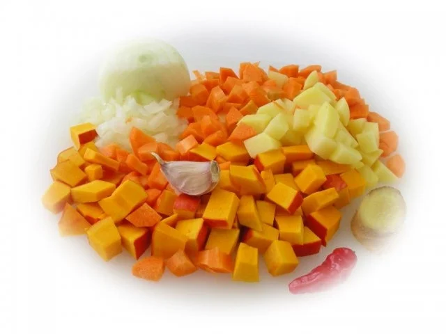 Kürbissuppe mit Pilz-Bällchen - Rezept - Bild Nr. 11