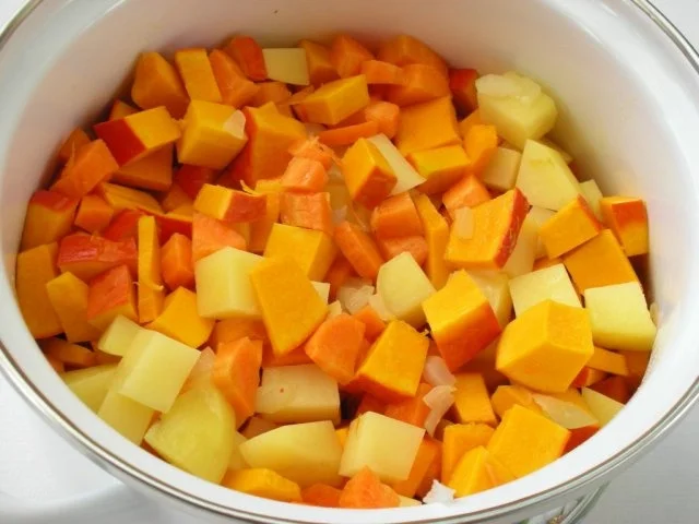 Kürbissuppe mit Pilz-Bällchen - Rezept - Bild Nr. 12