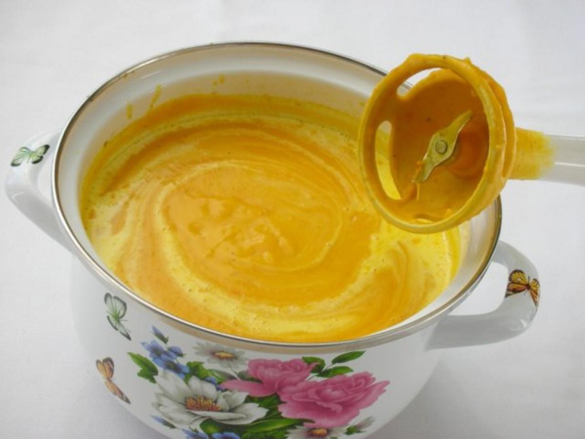 Kürbissuppe mit Pilz-Bällchen - Rezept - Bild Nr. 15