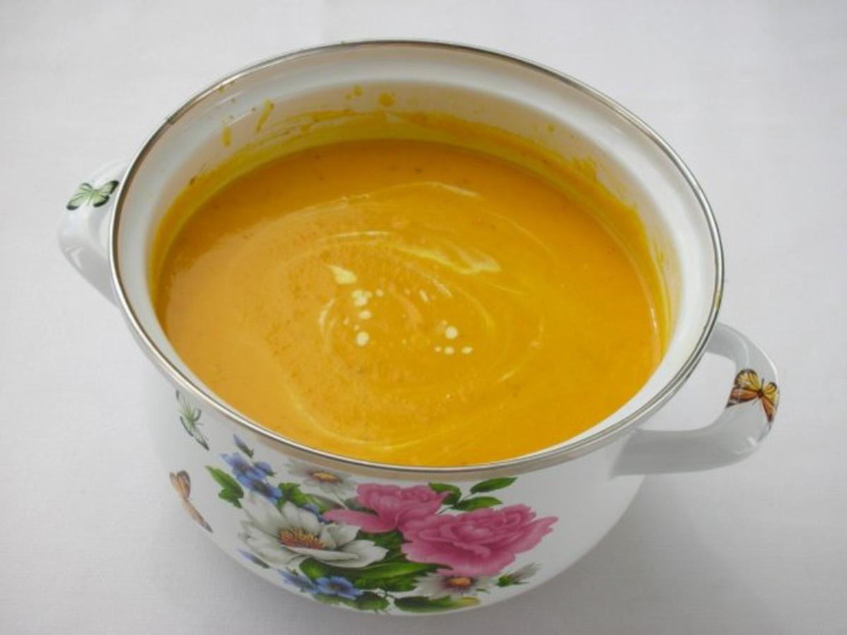 Kürbissuppe mit Pilz-Bällchen - Rezept - Bild Nr. 16