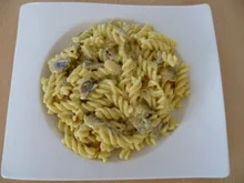 Vegetarisches - Champignons-Curry-Nudeln - Rezept