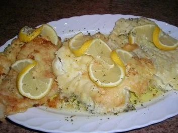 Rezept: Warmer Kartoffelsalat mit Speck sehr lecker zu Bratfisch hier: Schellfischfilet Bild Nr. 2 Warmer Kartoffelsalat mit Speck sehr lecker zu Bratfisch hier: Schellfischfilet - Rezept - Bild Nr. 2