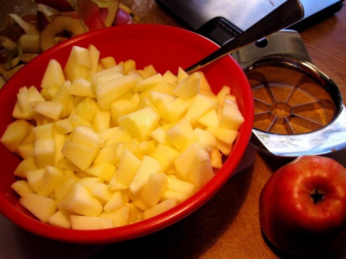 Butter-Apfelkuchen mit Mandelhäubchen - Rezept - Bild Nr. 6