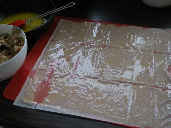 Filo-Dreiecke mit Feta-Feigen-Füllung - Rezept - Bild Nr. 2