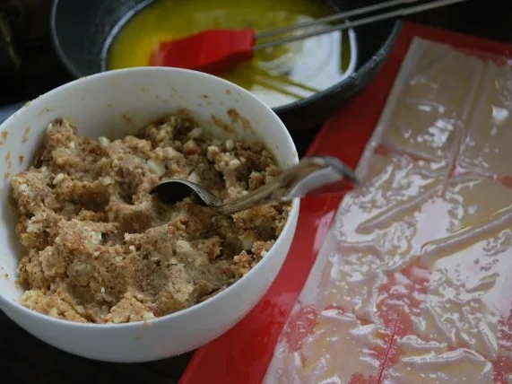 Filo-Dreiecke mit Feta-Feigen-Füllung - Rezept - Bild Nr. 5