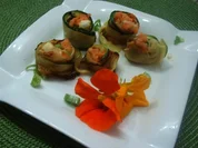 Zucchini-Lachs-Röllchen - Rezept