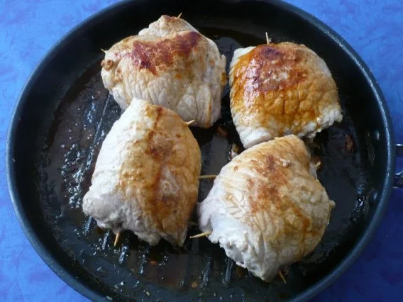 Schnitzelroulade in Rahmsoße - Rezept - Bild Nr. 11