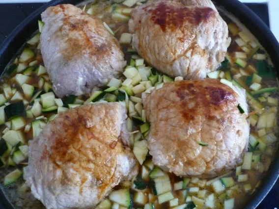 Schnitzelroulade in Rahmsoße - Rezept - Bild Nr. 12