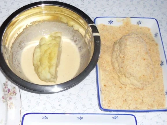 Gebackener Blumenkohl auf Senfbèchamel à la "Oòrndrasch" (Rzpt. um 1980) - Rezept - Bild Nr. 9