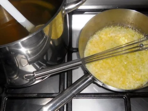 Gebackener Blumenkohl auf Senfbèchamel à la "Oòrndrasch" (Rzpt. um 1980) - Rezept - Bild Nr. 13