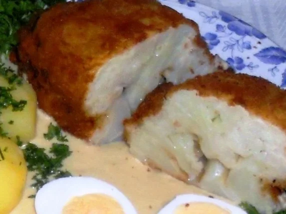 Gebackener Blumenkohl auf Senfbèchamel à la "Oòrndrasch" (Rzpt. um 1980) - Rezept - Bild Nr. 30