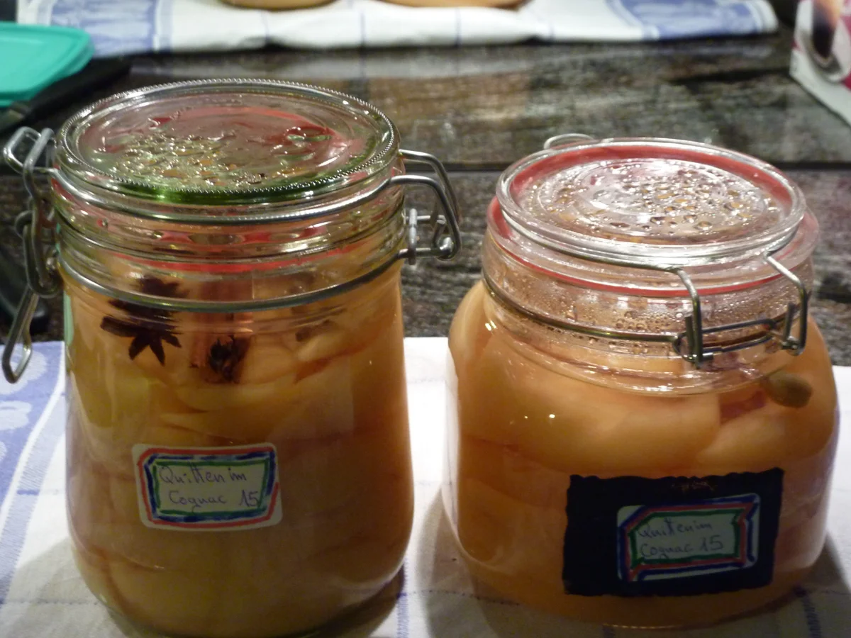 Rezept: QuittenKompott Bild Nr. 1831 QuittenKompott - Rezept - Bild Nr. 1831