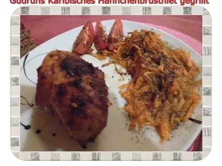 Rezept: Geflügel: Karibisches Hähnchenbrustfilet Geflügel: Karibisches Hähnchenbrustfilet - Rezept